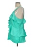 MICHAEL Michael Kors 100% Polyester Teal Sleeveless Blouse Size L - photo 5