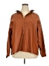 By Anthropologie 100% Polyester Brown Jacket Size 3X - photo 1