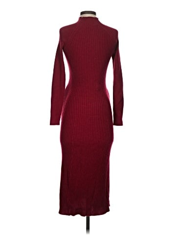 Hatch Wool Dress (view 2)