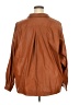 By Anthropologie 100% Polyester Brown Jacket Size 3X - photo 2
