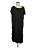 Double Zero Solid Black Casual Dress Size M - photo 1