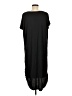 Double Zero Solid Black Casual Dress Size M - photo 2