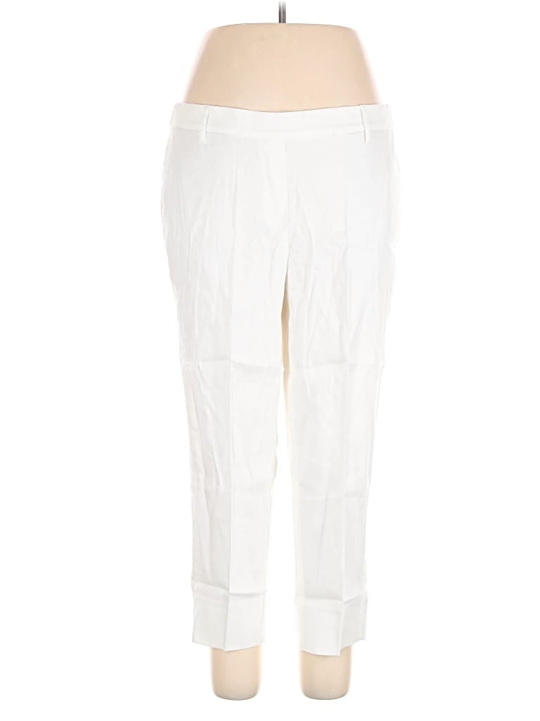 Jjill Linen Pants In White