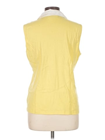 Karen Scott Sleeveless Button-Down Shirt (view 2)