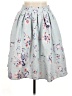Grace Karin Floral Blue Casual Skirt Size M - photo 1