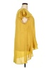 Cato Yellow Short Sleeve Blouse Size 24W - photo 4