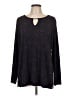 Christopher & Banks Purple Long Sleeve Top Size L - photo 1