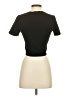 Zara Black Short Sleeve Top Size S - photo 2