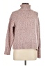 J.Crew Tweed Pink Turtleneck Sweater Size M - photo 1