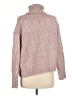 J.Crew Tweed Pink Turtleneck Sweater Size M - photo 2