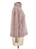 J.Crew Tweed Pink Turtleneck Sweater Size M - photo 4