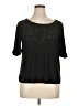 W5 Black Short Sleeve Top Size XL - photo 1