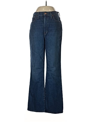 Madewell The Tall Perfect Vintage Flare Crop Jean in Corgan Wash (view 1)