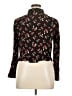 Zara Floral Black Long Sleeve Blouse Size XL - photo 2