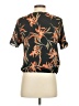 Sienna Sky 100% Polyester Black Short Sleeve Blouse Size S - photo 2
