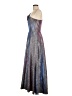 Xscape Metallic Silver Cocktail Dress Size 8 (petite) - photo 5