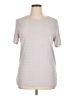 I.C.I. Gray Pink Short Sleeve Top Size 1X (estimated) - photo 1