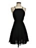Silence and Noise 100% Polyester Solid Black Cocktail Dress Size 4 - photo 1