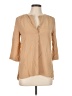 Atmosphere Tan 3/4 Sleeve Blouse Size 10 - photo 1