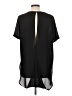Cato 100% Polyester Black Short Sleeve Blouse Size L - photo 2