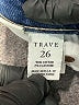 Trave Chevron-herringbone Blue Jeans Size 26 waist - photo 4