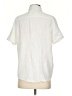 Assorted Brands Solid Ivory Short Sleeve Button-Down Shirt Size S - photo 2