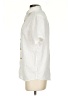 Assorted Brands Solid Ivory Short Sleeve Button-Down Shirt Size S - photo 5