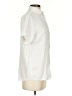 Assorted Brands Solid Ivory Short Sleeve Button-Down Shirt Size S - photo 4