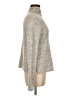 Madewell Metallic Silver Turtleneck Sweater Size M - photo 4