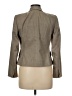 Akris Punto 100% Baumwolle Tweed Tan Blazer Size 6 - photo 2