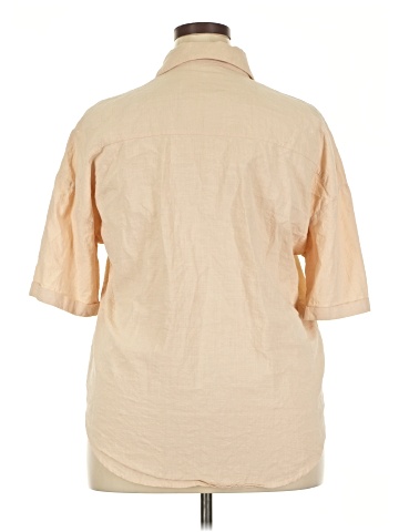 HOTOUCH 3/4 Sleeve Button-Down Shirt (view 2)