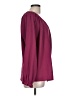 Jessica Simpson 100% Polyester Burgundy Long Sleeve Blouse Size L - photo 4