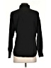 Shein 100% Polyester Solid Black Long Sleeve Blouse Size S - photo 2