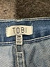 TOBI 100% Cotton Stars Blue Jeans Size 26 waist - photo 7