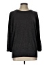 H&M Metallic Black Pullover Sweater Size L - photo 1