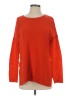 Autumn Cashmere 100% Cashmere Orange Cashmere Pullover Sweater Size XS - photo 1
