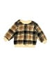 Timberland 100% Polyester Plaid Yellow Pullover Sweater 9-12 MO / 12 MO - photo 1