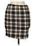 Just Polly Plaid Gray Casual Skirt Size M - photo 1