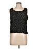 Jessica Howard 100% Polyester Polka Dots Black Sleeveless Top Size 10 - photo 1
