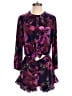 RACHEL Rachel Roy Floral Purple Romper Size XS - photo 1