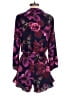 RACHEL Rachel Roy Floral Purple Romper Size XS - photo 2