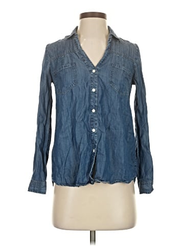 Soft Joie Long Sleeve Button-Down Shirt (view 1)