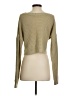 Say What? Tan Long Sleeve Top Size 4 - photo 2