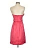 BCBGMAXAZRIA 100% Polyester Solid Pink Cocktail Dress Size 2 - photo 2