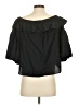 BCBGMAXAZRIA Black 3/4 Sleeve Blouse Size S - photo 2