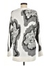 Davi & Dani Floral Gray Pullover Sweater Size M - photo 2