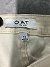 OAT Ivory Denim Shorts Size 27 waist - photo 3