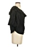 BCBGMAXAZRIA Black 3/4 Sleeve Blouse Size S - photo 4