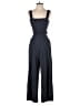 Vetta Solid Blue Jumpsuit Size 0 - photo 1