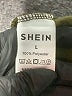 Shein 100% Polyester Green Sweatshirt Size L - photo 7